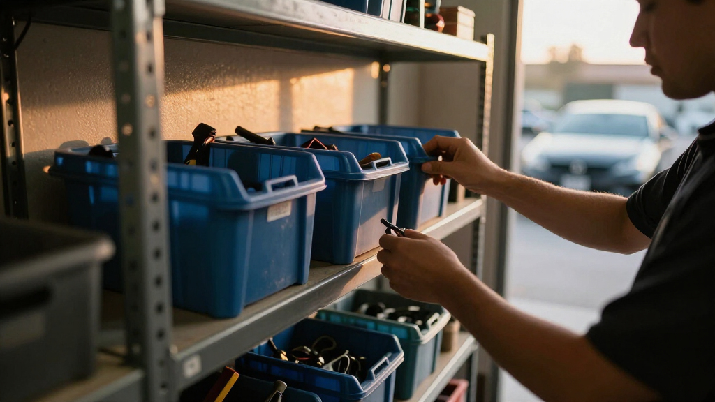 automotive garage storage organizers
