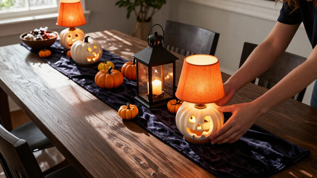 halloween decorative table lamps