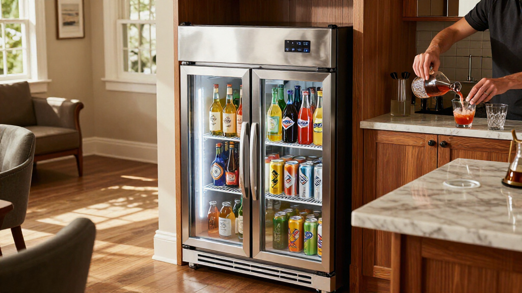best commercial merchandiser refrigerator for home bar