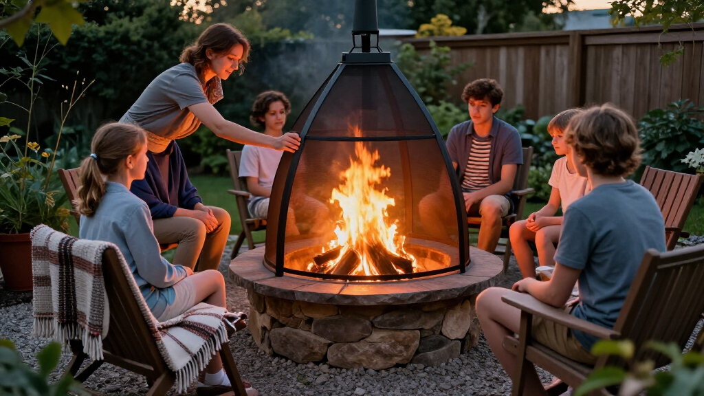 best fire pit safety screens