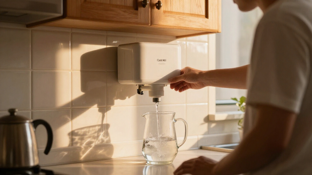 water softener with clack ws1
