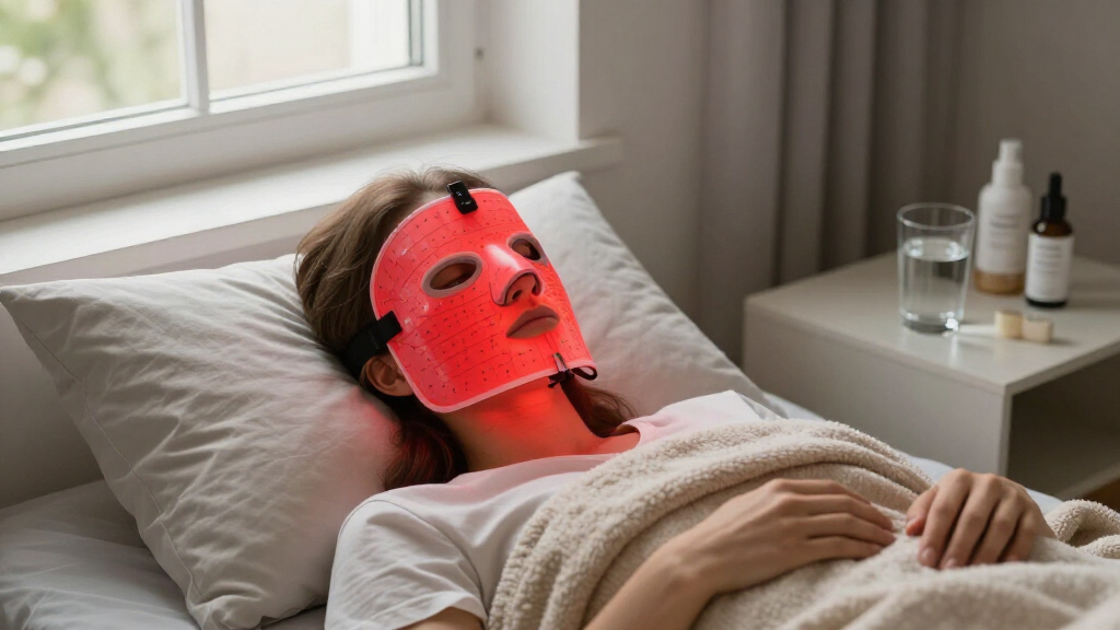 red light therapy mask