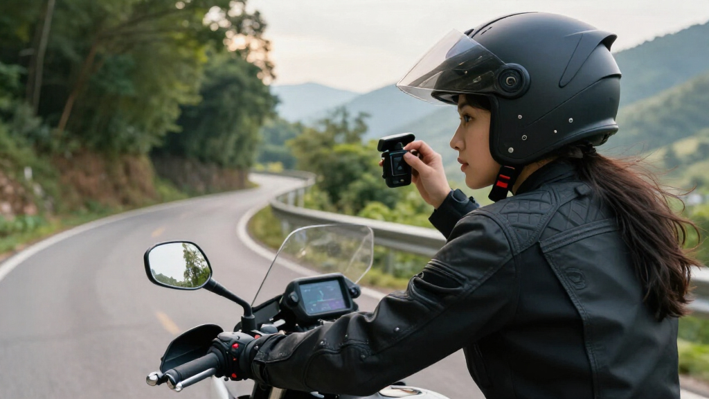 motorcycle dash cam system