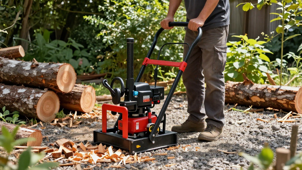electric log splitter 10 ton