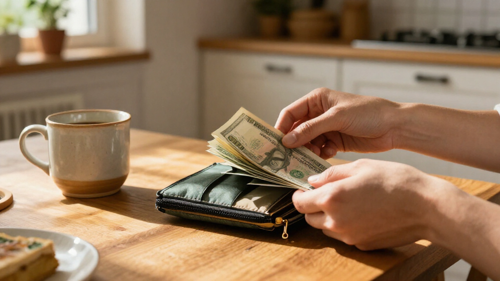 cash stuffing envelope wallets