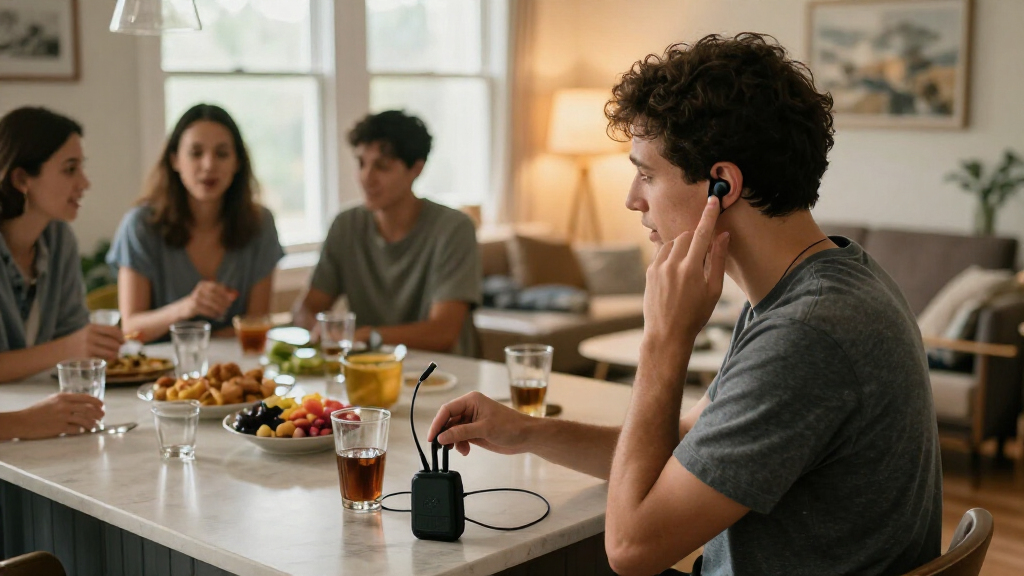 assistive listening devices for parties