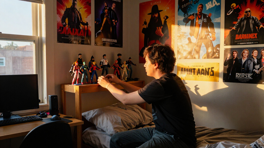 pop culture themed dorm decor