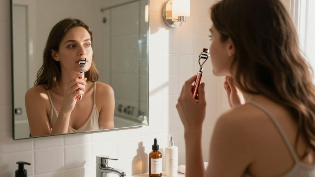 heated eyelash curlers