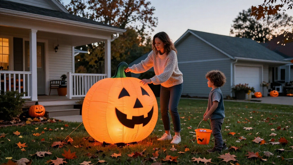 Halloween outdoor inflatables