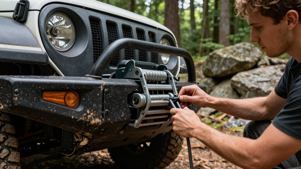 offroad vehicle winches