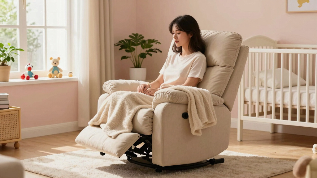 best small space nursery recliners