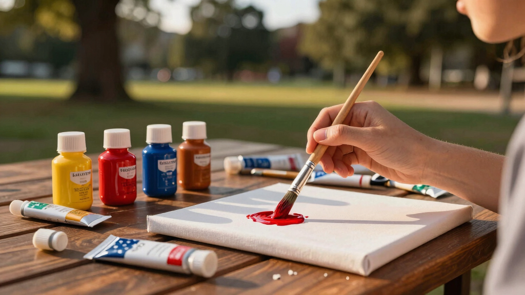 patriotic art supplies