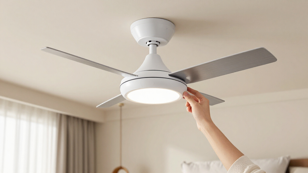 smart ceiling fans for bedrooms