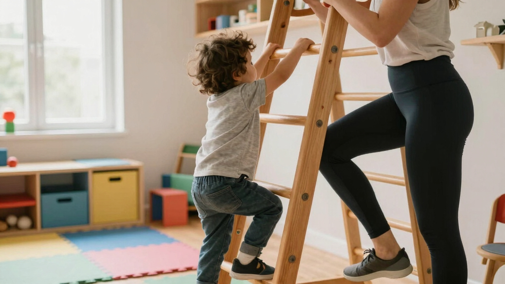best kids climbing ladder indoor