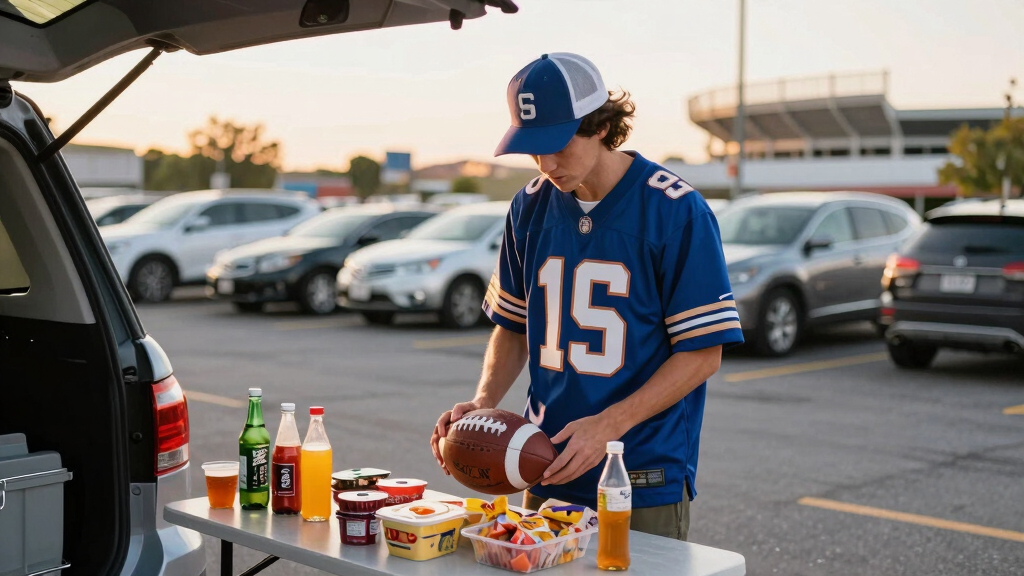 soccer fan tailgate gear
