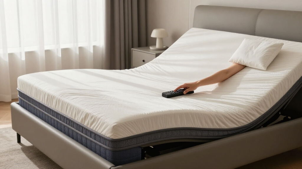 hybrid mattress for adjustable bases