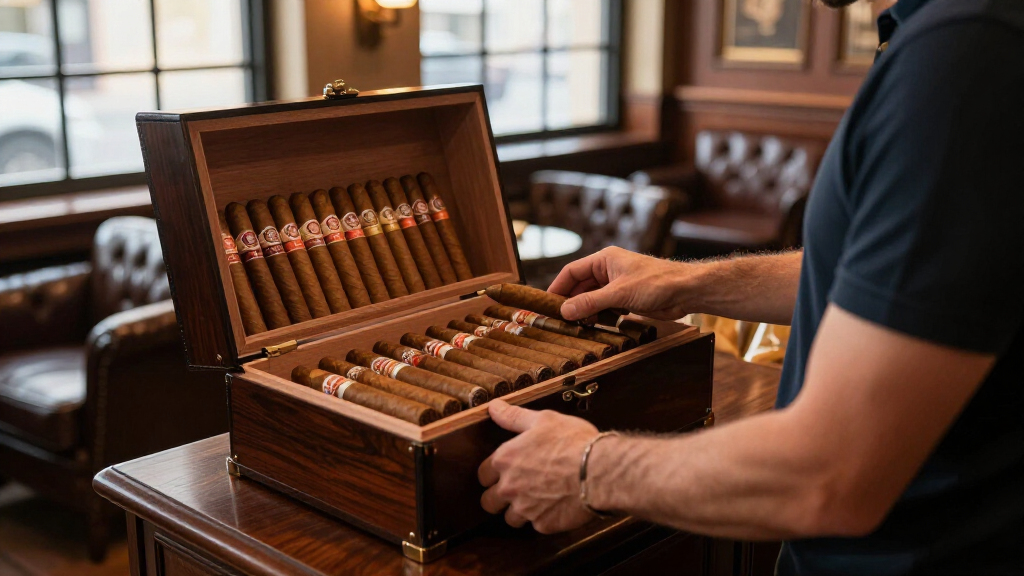 humidor cabinet for cigar bar setup
