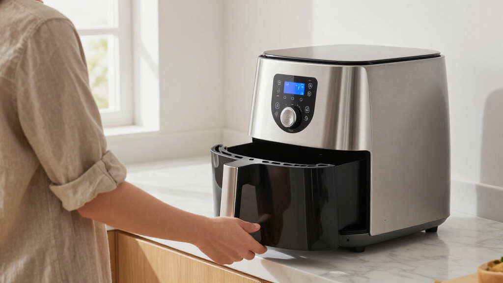 air fryer double door