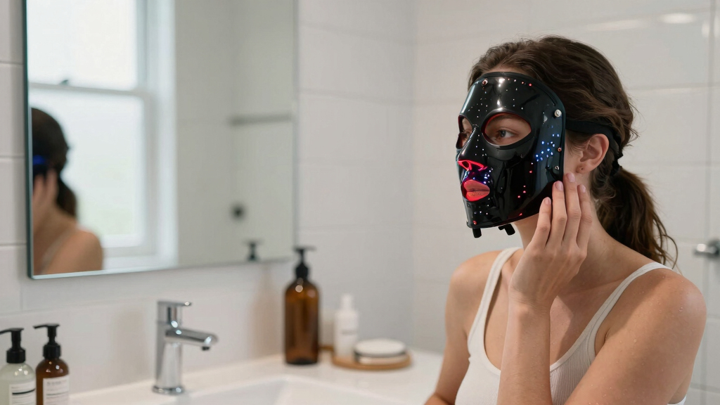 best led face mask for anti aging skincare