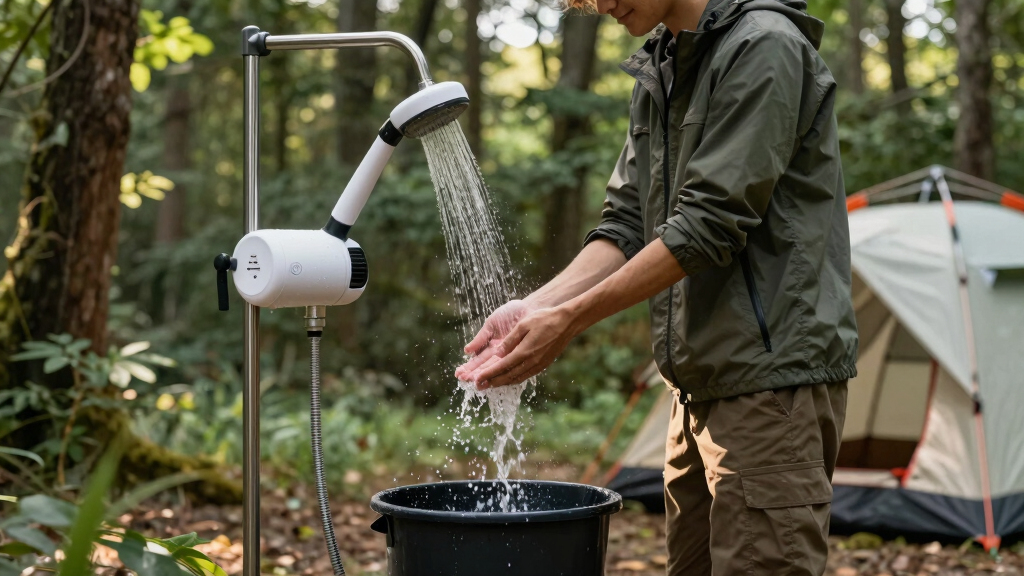 best premium portable shower for camping