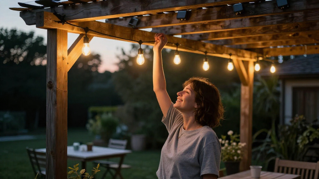 outdoor solar string lights heavy duty