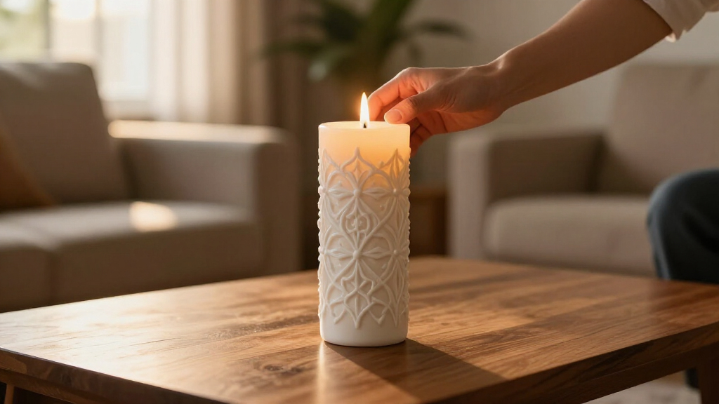 artificial decorative candles