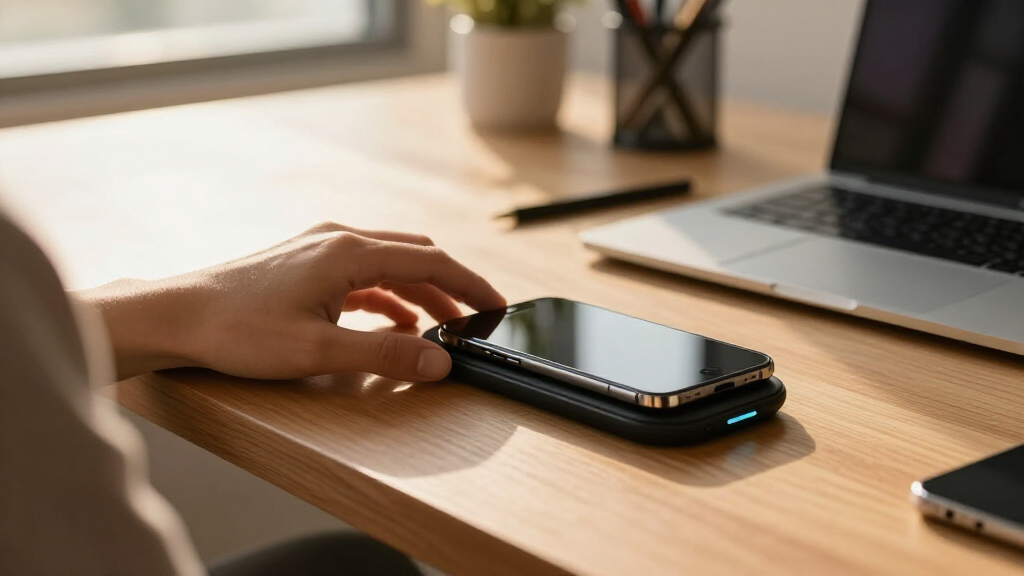 wireless charging stations for desks