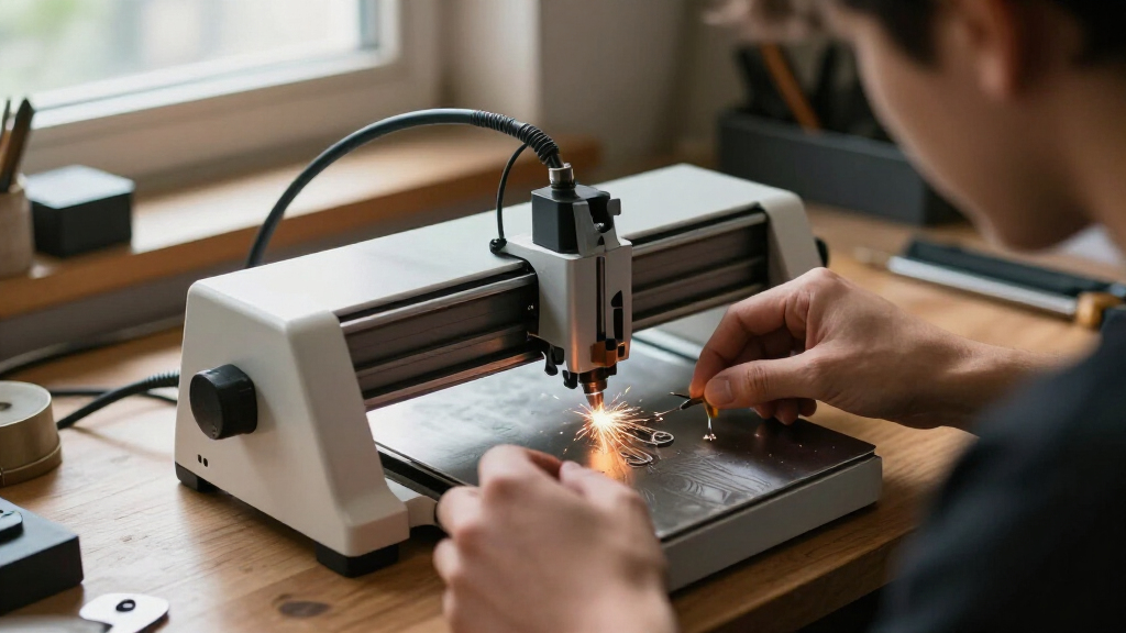 metal fiber laser engraver for makers