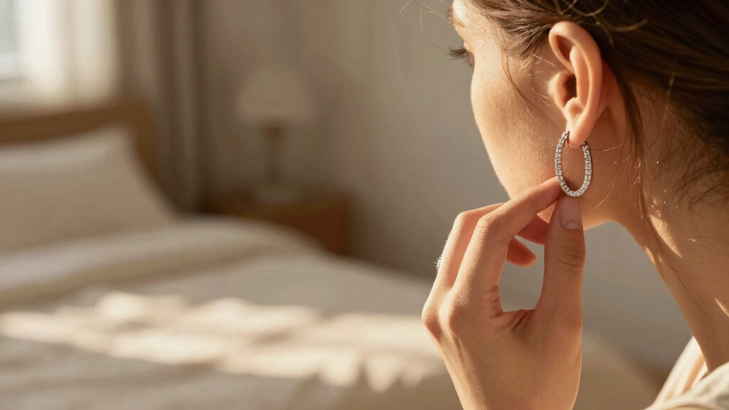 best diamond helix hoop