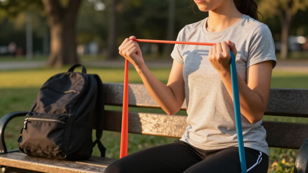 compact resistance bands for students