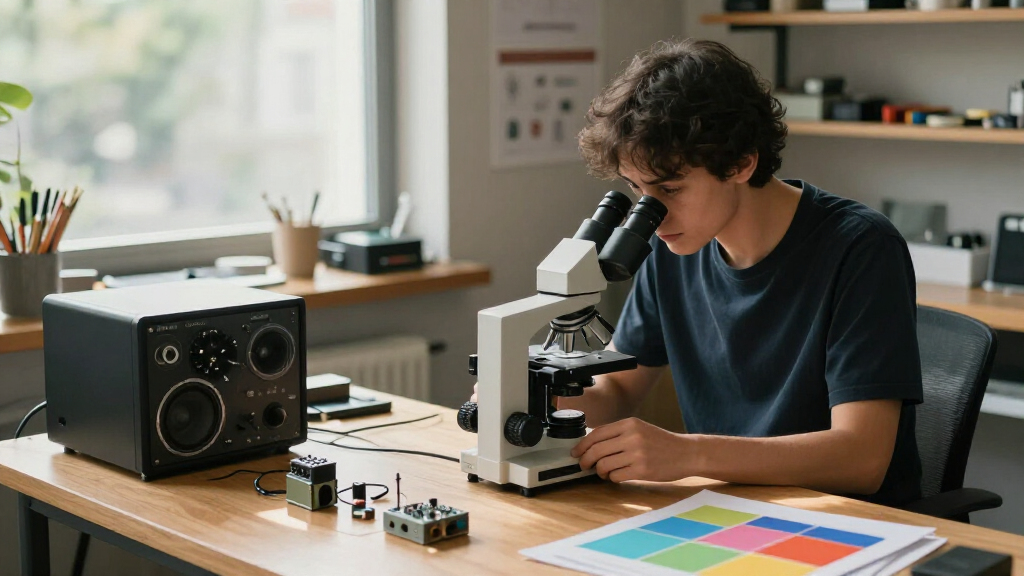 best professional stereo microscope with camera for small design studios