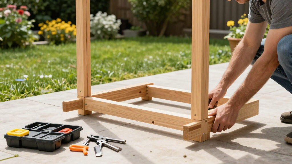 pergola kit for backyard