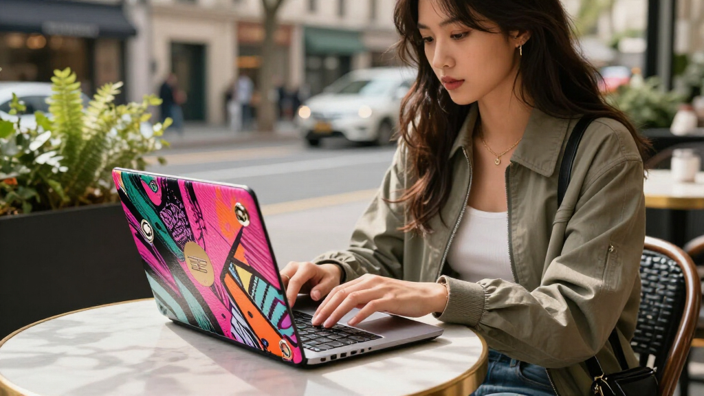 celebrity-inspired laptop cases