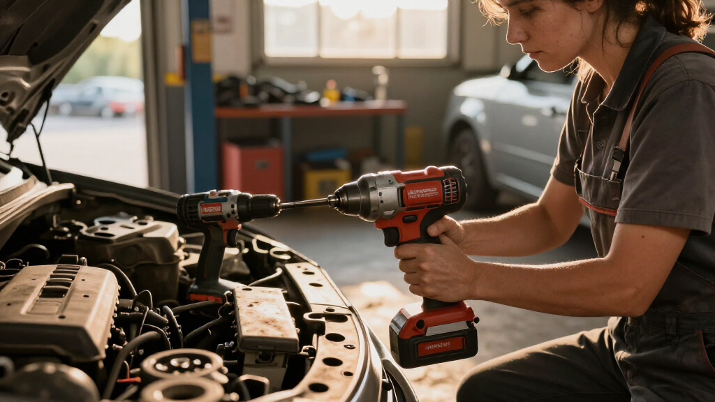 cordless tool combo kit for mechanics pro