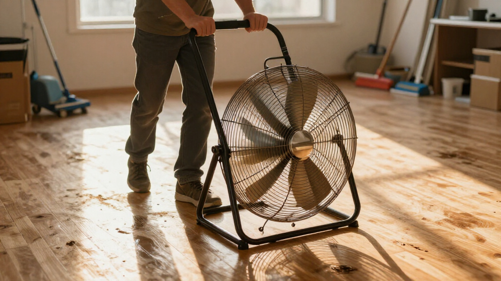 best commercial air mover fan for drying floors