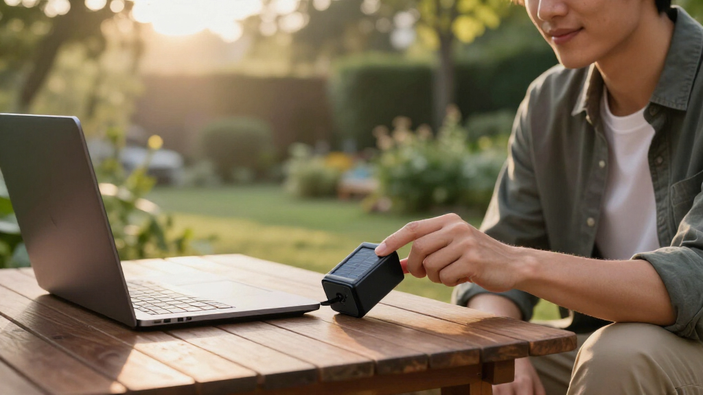 solar-powered laptop chargers