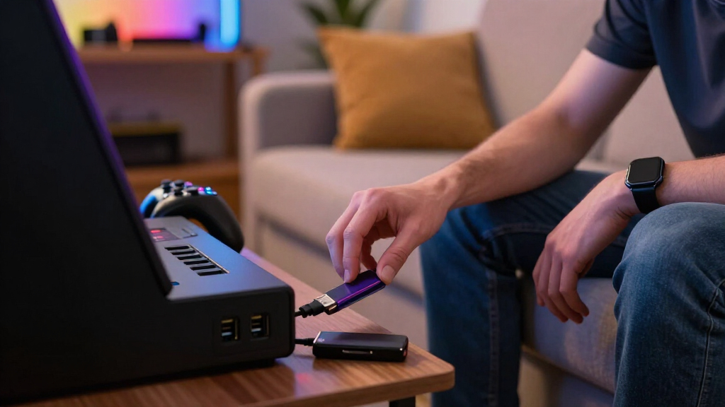 arcade cabinet with usb ports