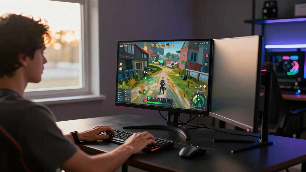 best monitors for small gaming desks