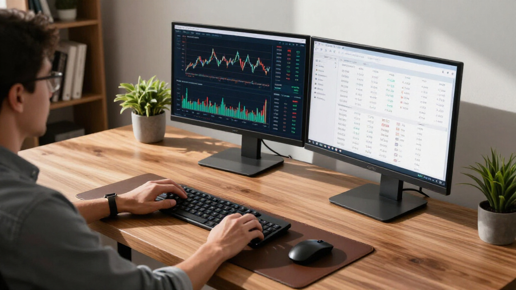 best executive desk for dual monitor setup
