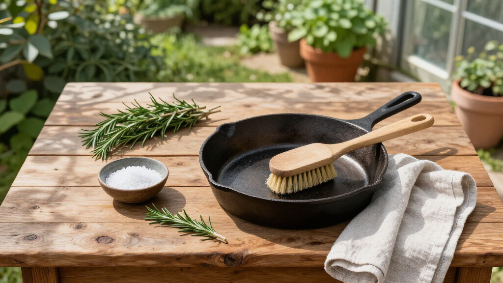 best cast iron pan cleaners