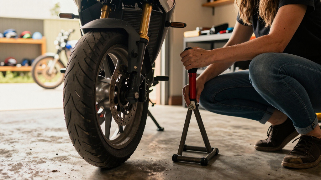motorcycle lift stands