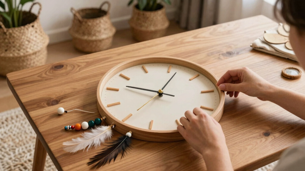 best boho wall clocks