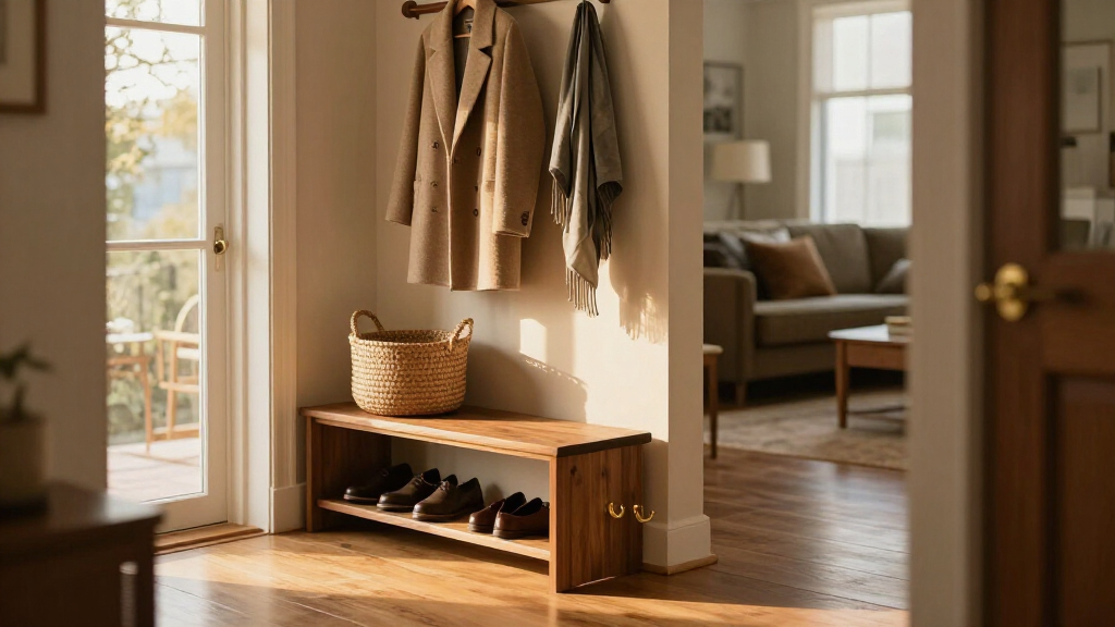 best coat racks with storage