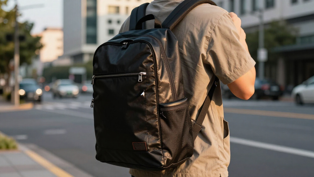 premium backpack for work and travel