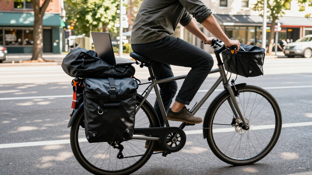 bike panniers for commuting and waterproof touring laptop specific