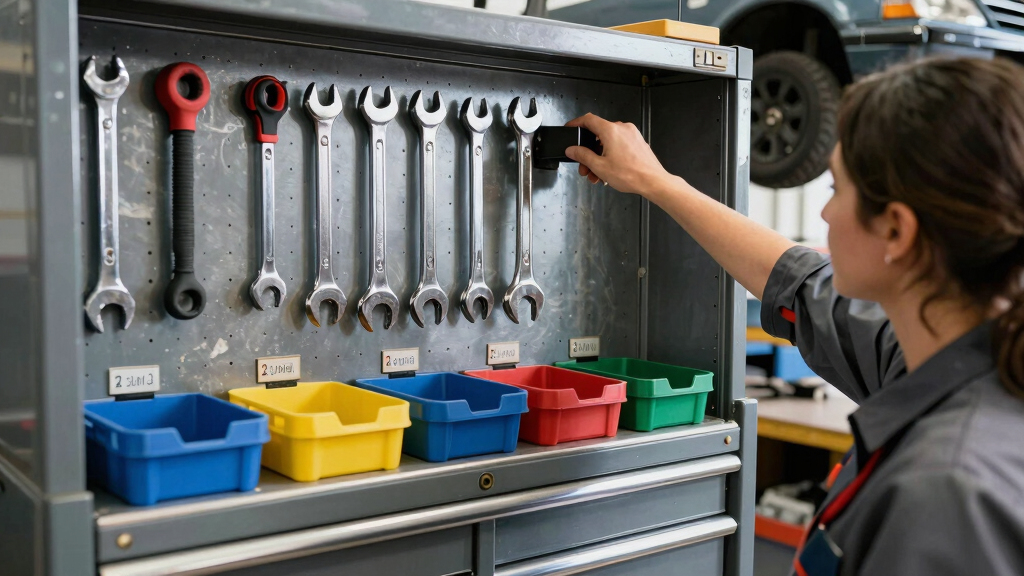 automotive garage tool storage