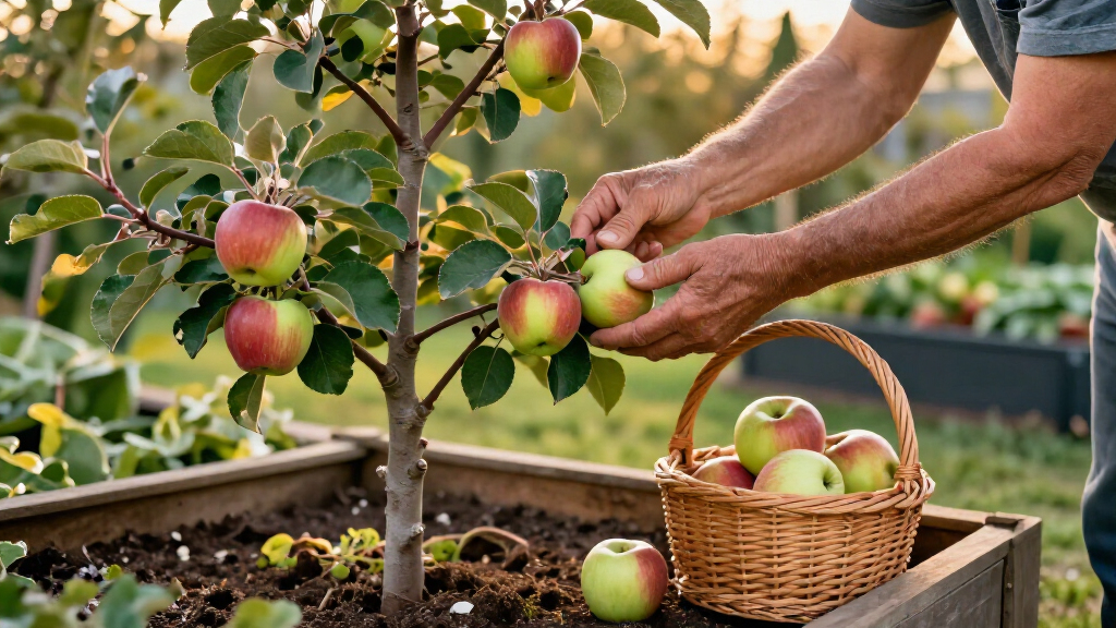 best fruit trees for small gardens