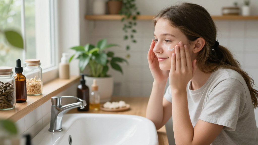 natural skincare for teens