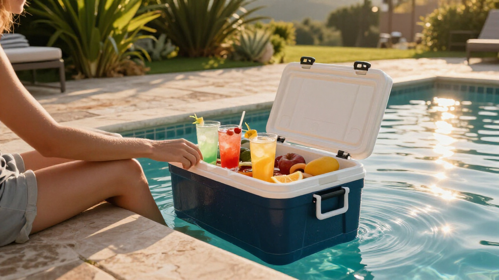 floating coolers for pools deluxe