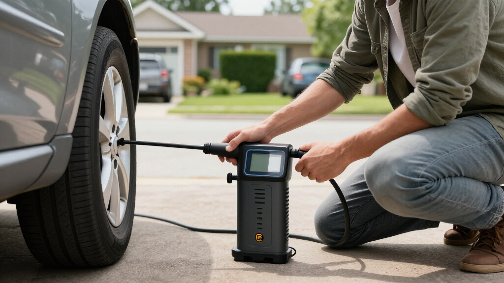 portable tire inflators